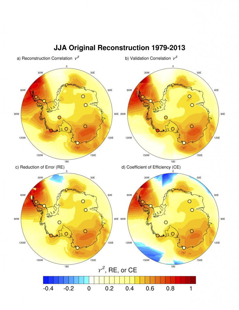 Antarctic Seasonal Spatial Pressure Reconstructions Scalia Laboratory