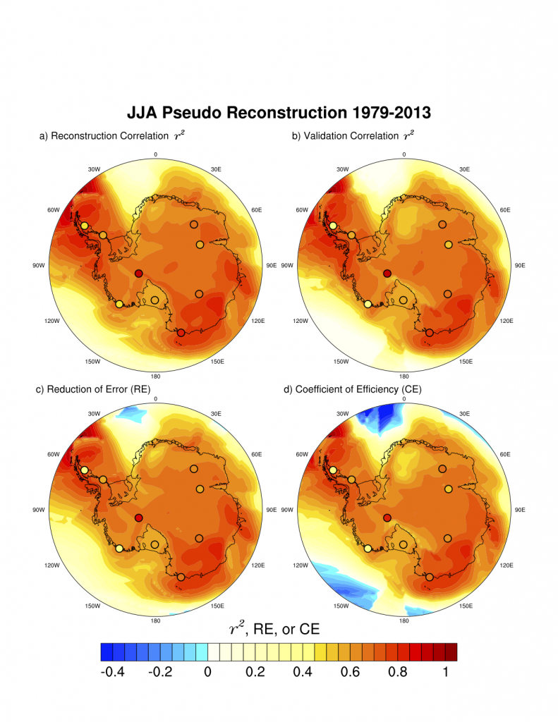 Antarctic Seasonal Spatial Pressure Reconstructions Scalia Laboratory